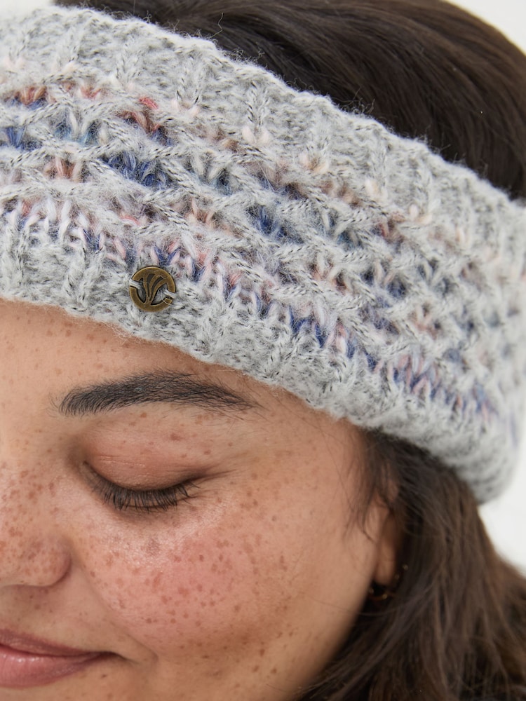 FatFace Grey Space Dye Headband - Image 4 of 4 FatFace Grey Space Dye Headband - Image 4 of 4
