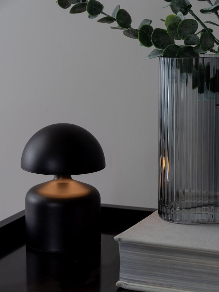 Leitmotiv Black Impetu LED Rechargeable Table Lamp - Image 1 of 6
