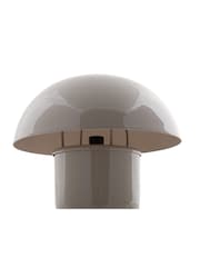 Leitmotiv Warm Grey Fat Mushroom Table Lamp - Image 3 of 3