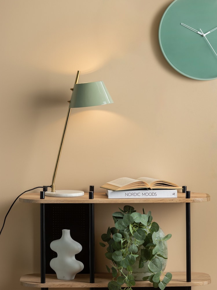Leitmotiv Jade Savvy Enamel Table Lamp - Image 1 of 3