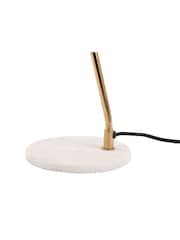 Leitmotiv Soft Brown Savvy Enamel Table Lamp - Image 3 of 3
