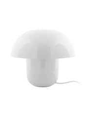 Leitmotiv White Fat Mushroom Table Lamp - Image 2 of 3