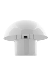 Leitmotiv White Fat Mushroom Table Lamp - Image 3 of 3