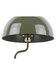 Leitmotiv Jungle Green Twist Enamel Table Lamp - Image 3 of 4