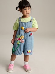 Denim Dungaree and T-Shirt (3mths-7yrs) - Image 1 of 9