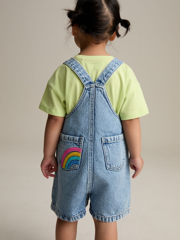 Denim Dungaree and T-Shirt (3mths-7yrs) - Image 2 of 9