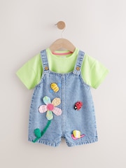 Denim Dungaree and T-Shirt (3mths-7yrs) - Image 5 of 9