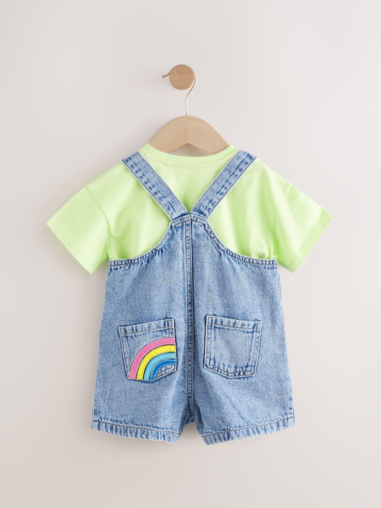 Denim Dungaree and T-Shirt (3mths-7yrs) - Image 6 of 9