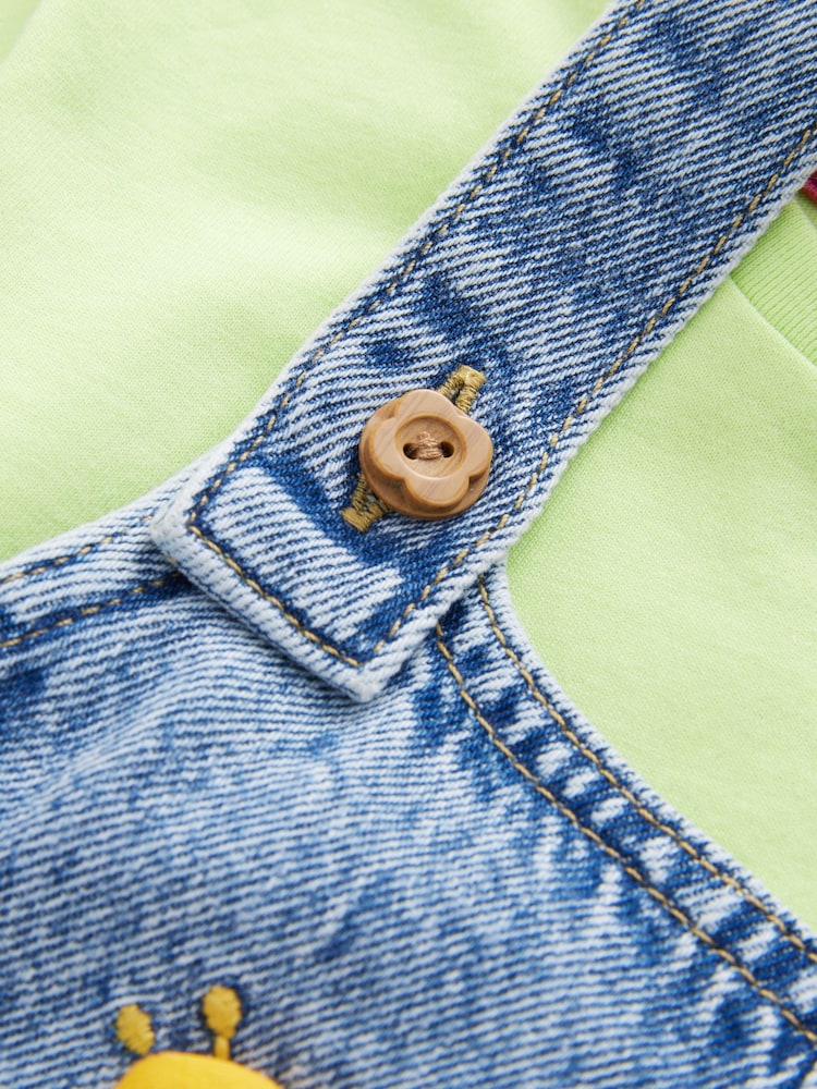 Denim Dungaree and T-Shirt (3mths-7yrs) - Image 8 of 9