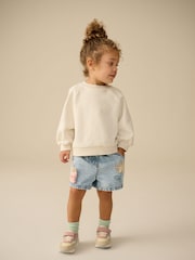 Denim 100% Cotton Bunny Shorts (3mths-7yrs) - Image 2 of 8