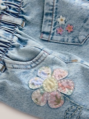 Denim 100% Cotton Bunny Shorts (3mths-7yrs) - Image 7 of 8