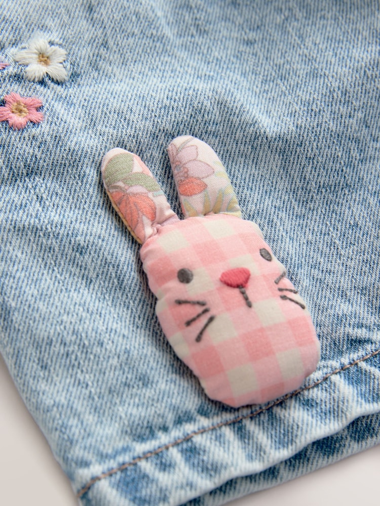 Denim 100% Cotton Bunny Shorts (3mths-7yrs) - Image 8 of 8