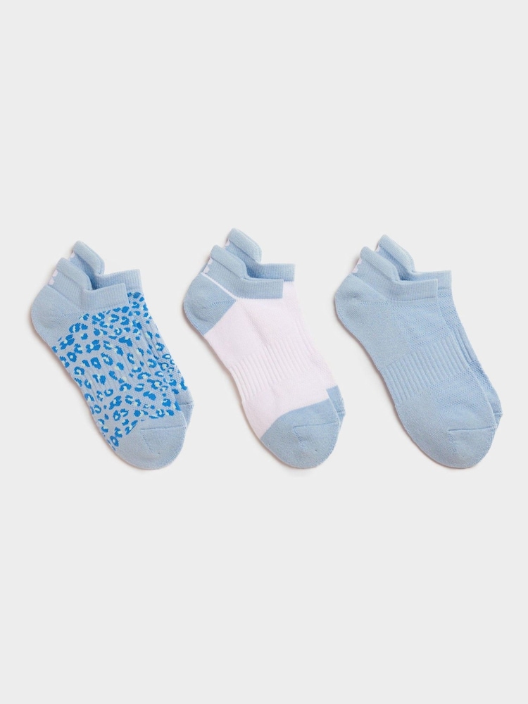 Svetlo modra - Sweaty Betty Vadba Trenerji nogavice 3 komplet - Slika 1 iz 2