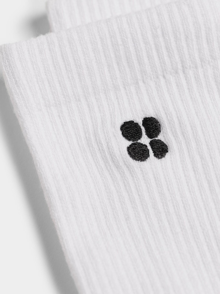 Weiß - Sweaty Betty Essentials Socks 3 Pack - Bild 2 von 2 Weiß - Sweaty Betty Essentials Socks 3 Pack - Bild 2 von 2