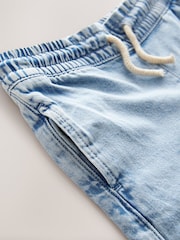 Mid Blue Denim Pull On Wide Leg Jeans (3-16yrs) - Image 8 of 8