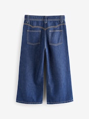 Dark Inky Wash Wide Leg Jeans (3-16yrs) - Image 6 of 9