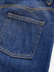 Dark Inky Wash Wide Leg Jeans (3-16yrs) - Image 8 of 9
