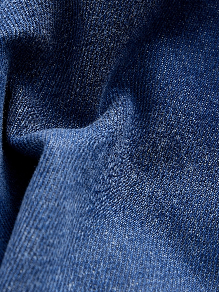 Dark Inky Wash Wide Leg Jeans (3-16yrs) - Image 9 of 9