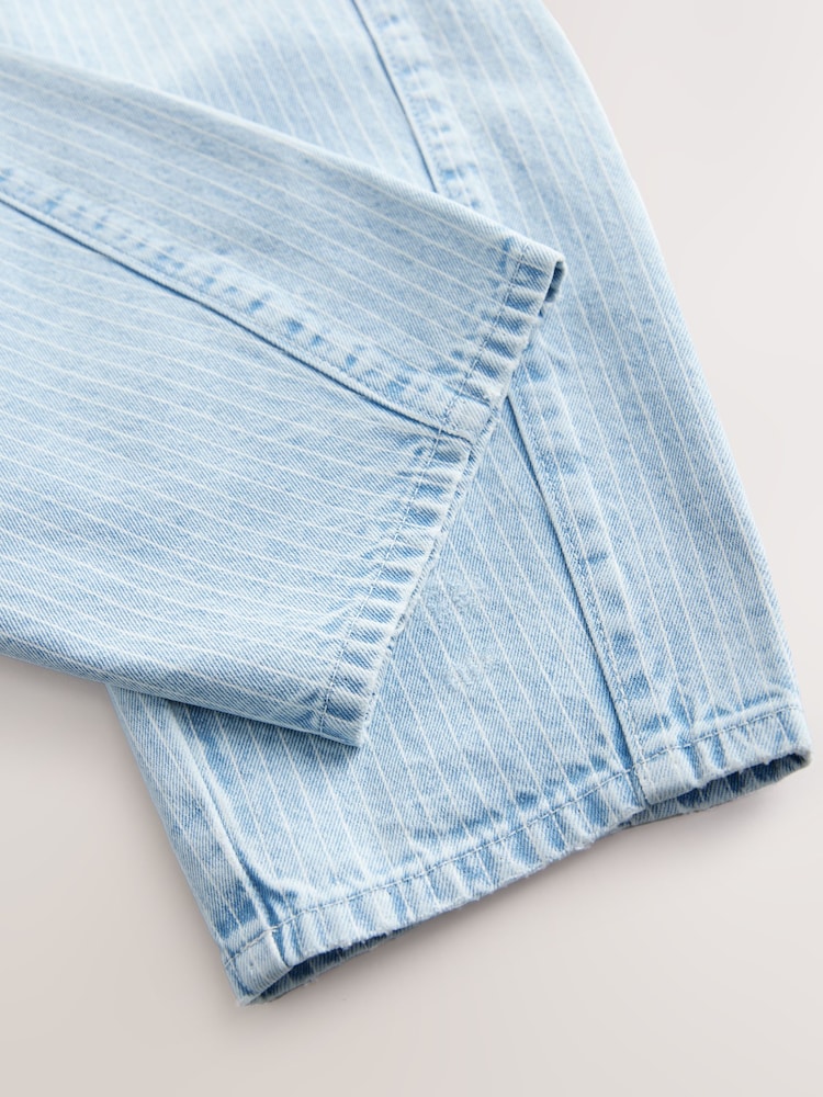 Stripe Volume Barrel Jeans (3-16yrs) - Image 9 of 9