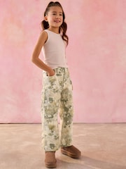 Camo Print Wide Leg Jeans (3-16yrs) - Image 2 of 4