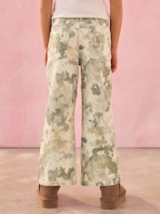 Camo Print Wide Leg Jeans (3-16yrs) - Image 3 of 4