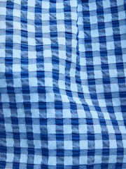 Blue Gingham Barrel Leg Trousers (3-16yrs) - Image 9 of 9