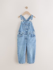 Denim Barrel 100% Cotton Dungarees (3-16yrs) - Image 5 of 9