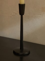 Black Metal Taper Candle Holder - Image 3 of 5