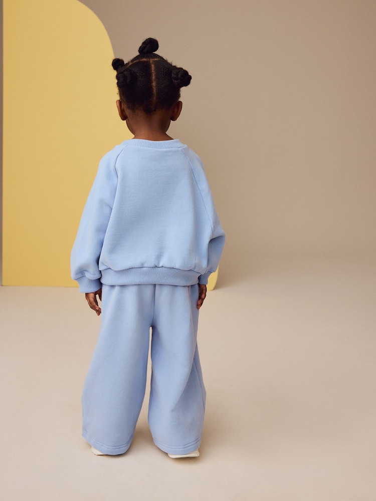 Bleu - Sweat-shirt en col rond (3mois-7ans) - Image 3 of 9