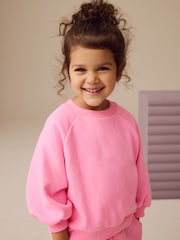 Pink Crew Sweatshirt (3mths-7yrs) - Image 1 of 9