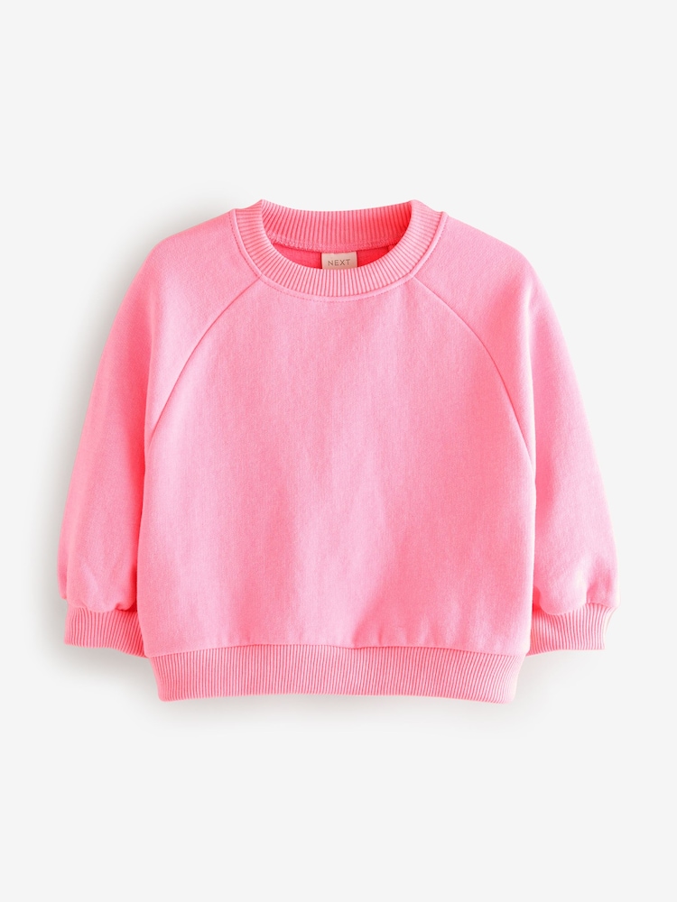 Roze - Sweatshirt met ronde hals (3 mnd - 7 jr) - Image 5 of 9