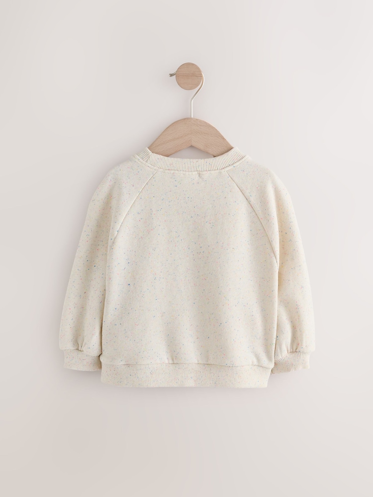 bouillie d'avoine - Sweat-shirt en col rond (3mois-7ans) - Image 4 of 6