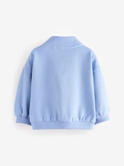 Blue Half Zip Sweatshirt (3mths-7yrs) - Image 4 of 7