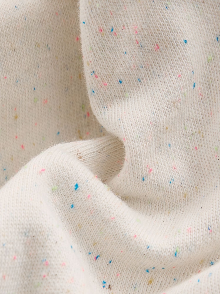 Oatmeal Half Zip Sweatshirt (3mths-7yrs) - Image 6 of 8