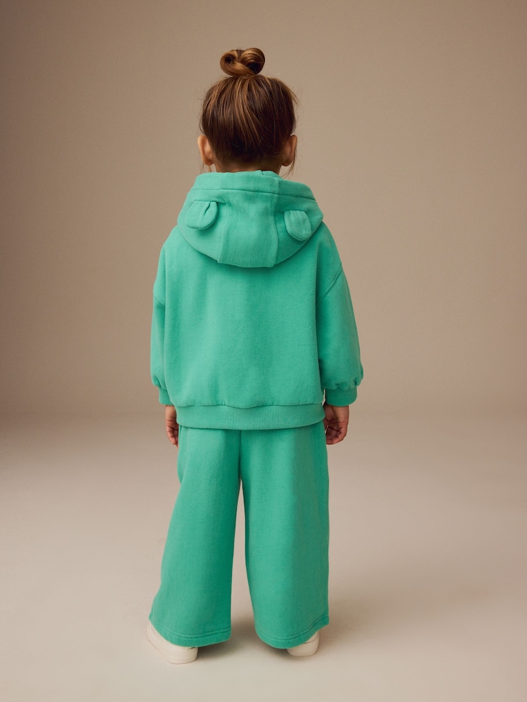 Vert - Pantalon de jogging à jambes larges (3mths-7yrs) - Image 4 of 8
