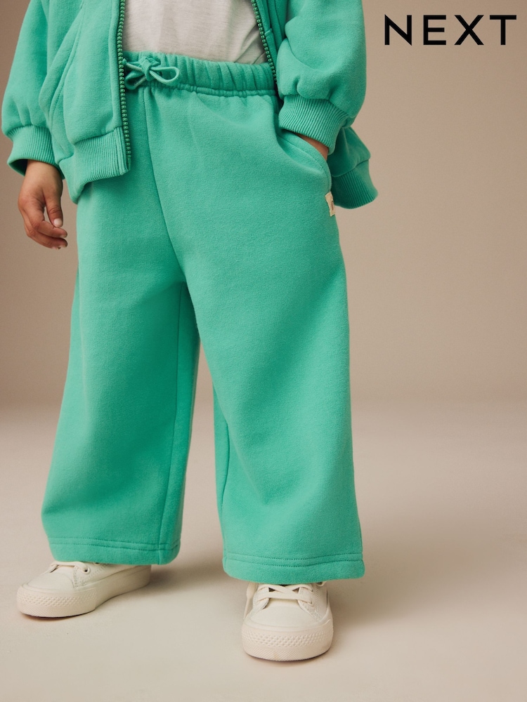 Green Wide Leg Sweat Joggers (3mths-7yrs) - Image 9 of 9 Green Wide Leg Sweat Joggers (3mths-7yrs) - Image 9 of 9