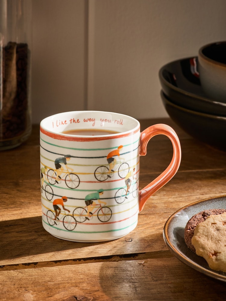 Multi Cycling Icon Mug - Image 1 of 4