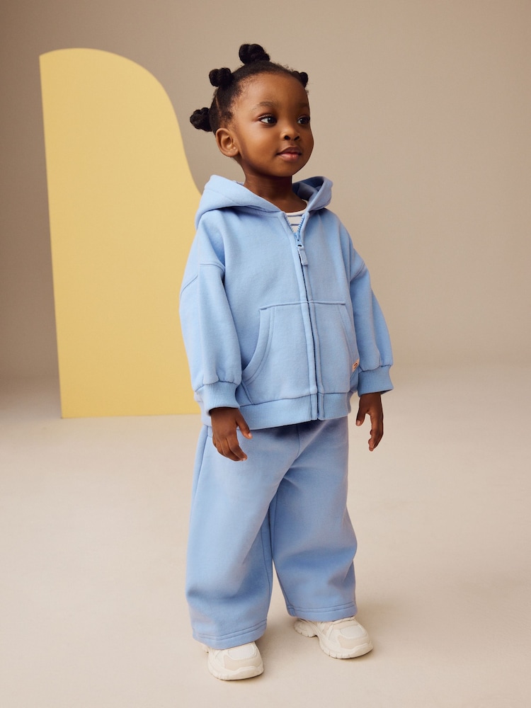 Blau - Hoodie mit Reißverschluss (3 M.-7 J.) - Bild 2 von 8 Blau - Hoodie mit Reißverschluss (3 M.-7 J.) - Bild 2 von 8