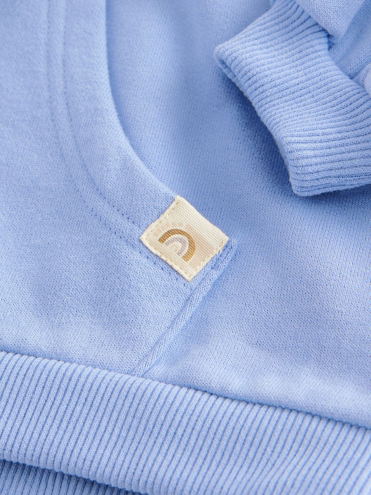 Blue Zip Through Hoodie (3mths-7yrs) - Image 7 of 8