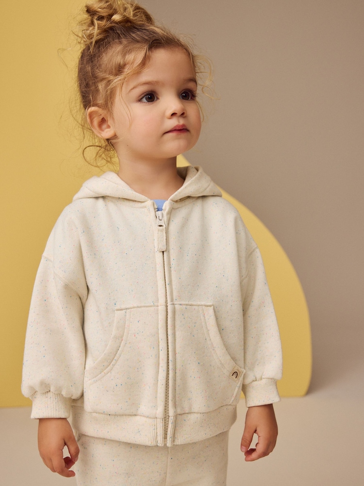 Haferflocken - Hoodie mit Reißverschluss (3 M.-7 J.) - Bild 1 von 9 Haferflocken - Hoodie mit Reißverschluss (3 M.-7 J.) - Bild 1 von 9