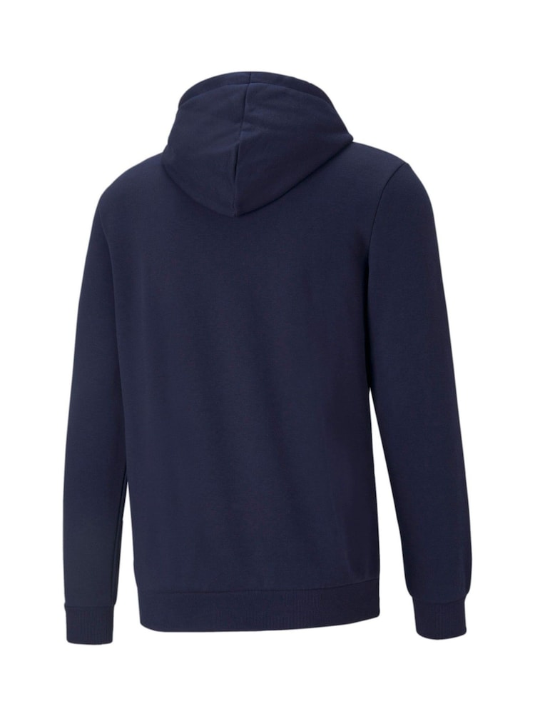 Puma Blue Men Essentials Big Logo Hoodie - Image 5 of 5