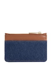 Dune London Blue Print Karra Turn Lock Card Holder - Image 4 of 6