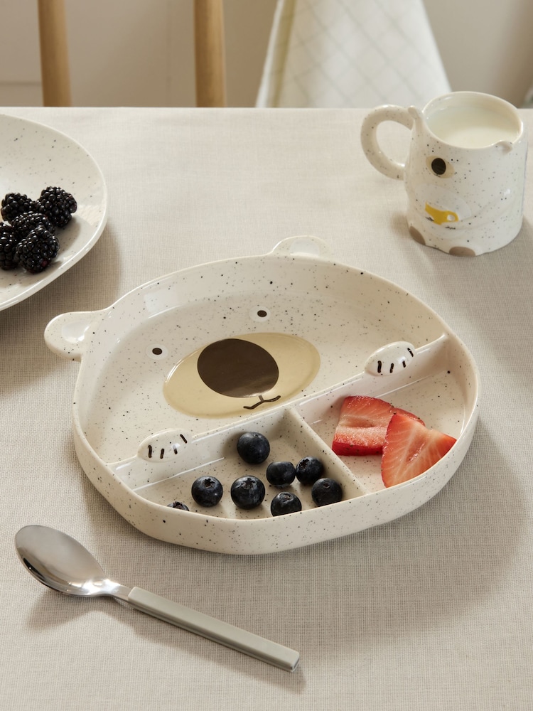 Natural Kids Bear Divider Plate - Image 1 of 5