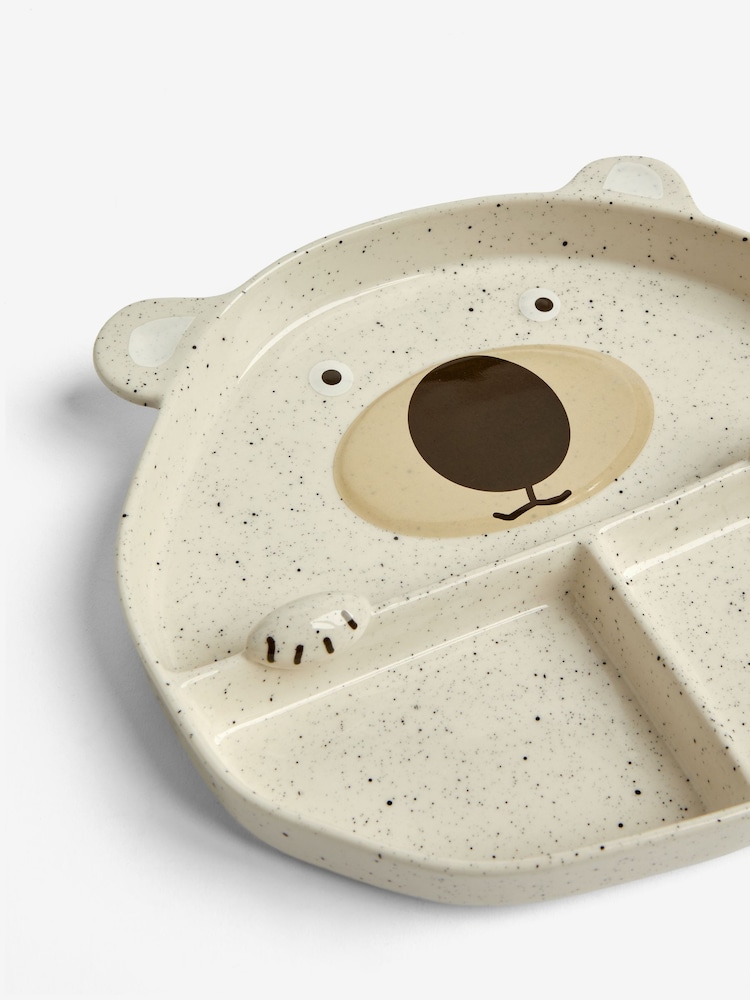 Natural Kids Bear Divider Plate - Image 5 of 5