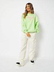 Skinnydip Green Disney Evil Queen Bad Apple Sweatshirt - Image 3 of 4