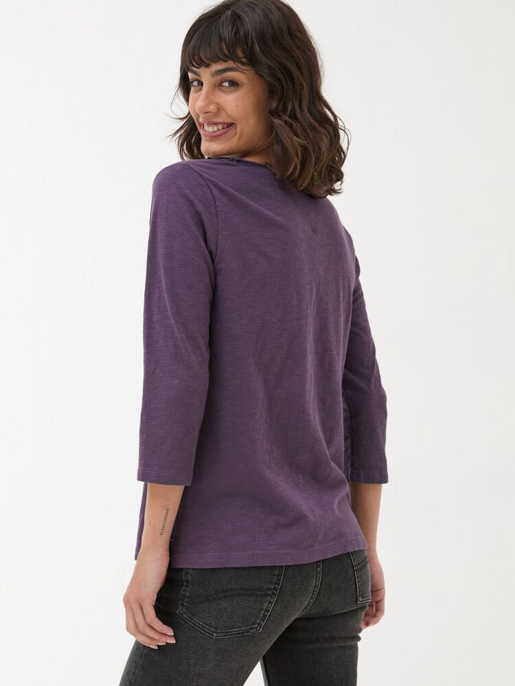 FatFace Purple Porter T-Shirt - Image 2 of 5