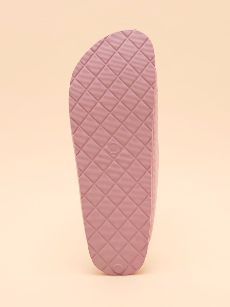Joules Sunseeker Pink Print EVA Sliders - Image 4 of 5