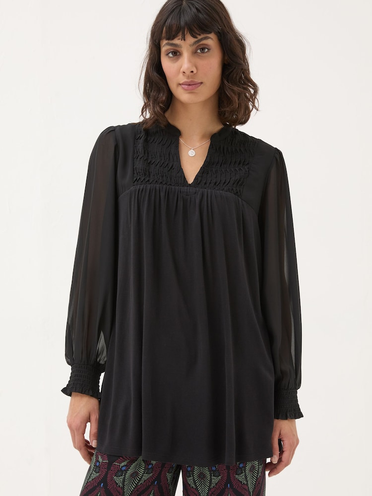 FatFace Kim Black Tunic - Image 1 of 6