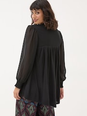 FatFace Kim Black Tunic - Image 2 of 6