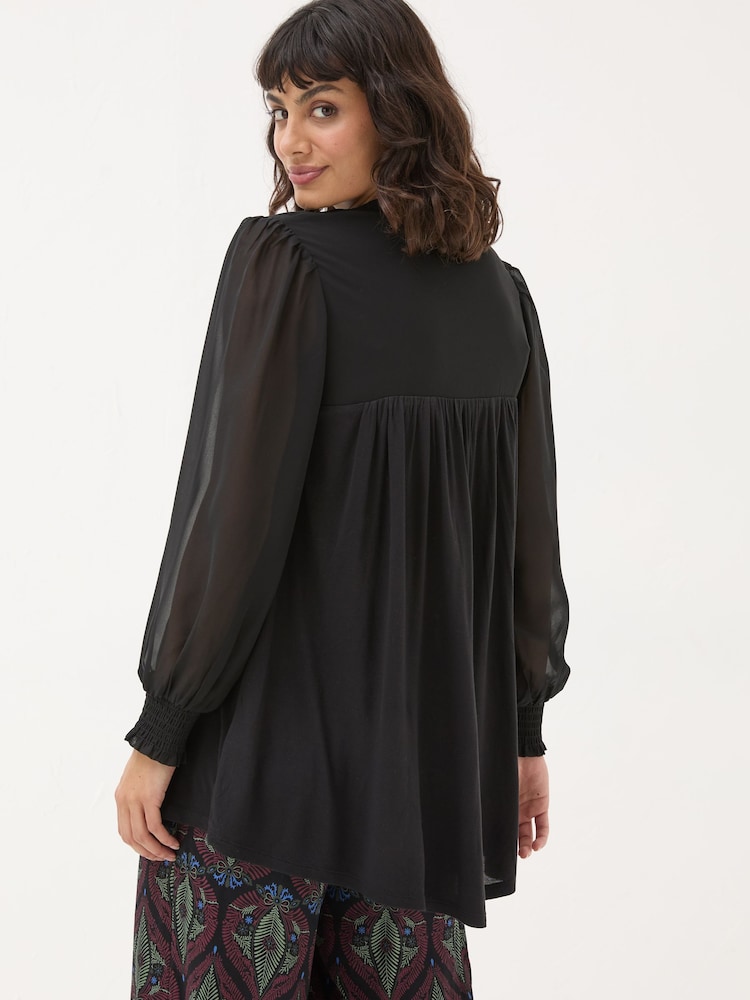 FatFace Kim Black Tunic - Image 2 of 6